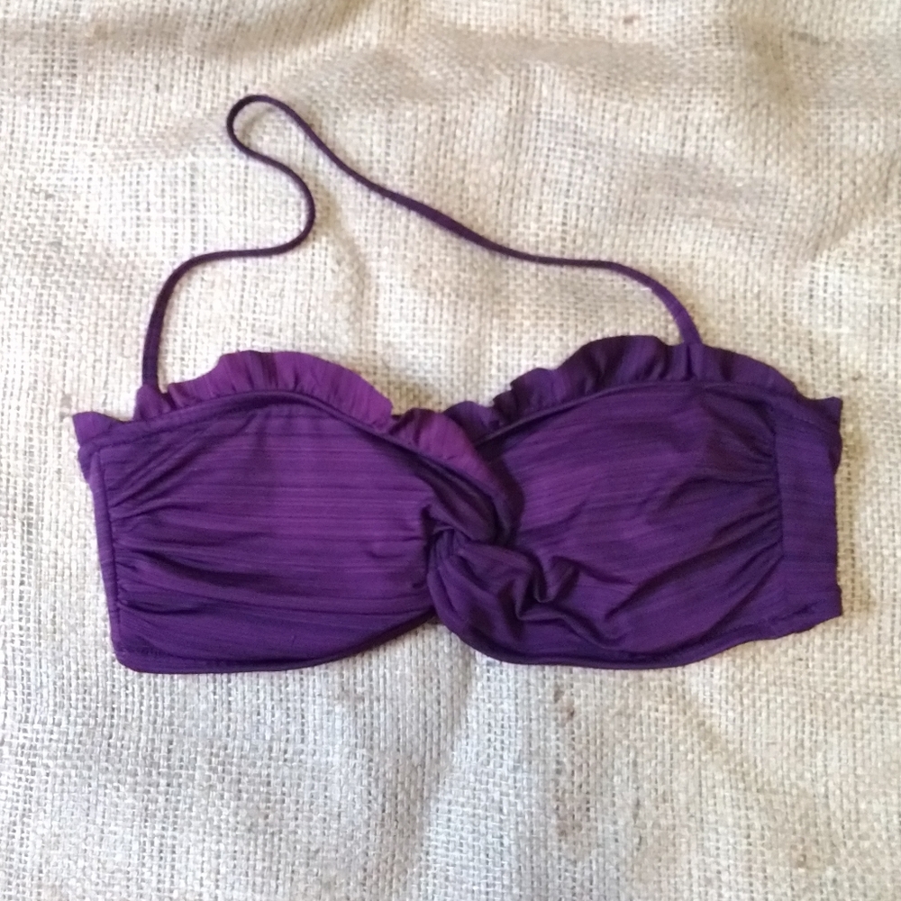 Last call! Ruffle Bandeau Bikini Top